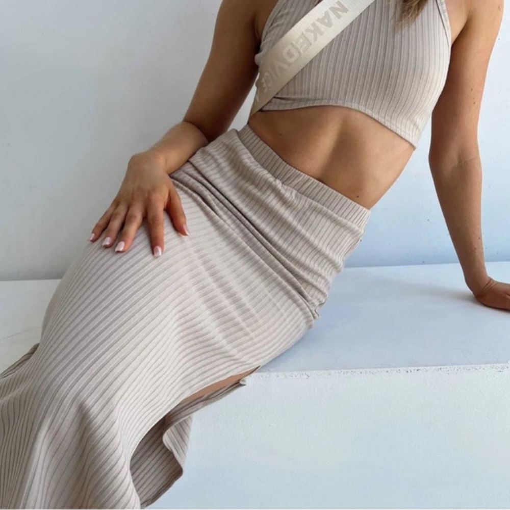 Princess Polly brown skirt set